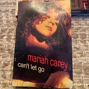 mariah carey cassette single Can’t Let Go.